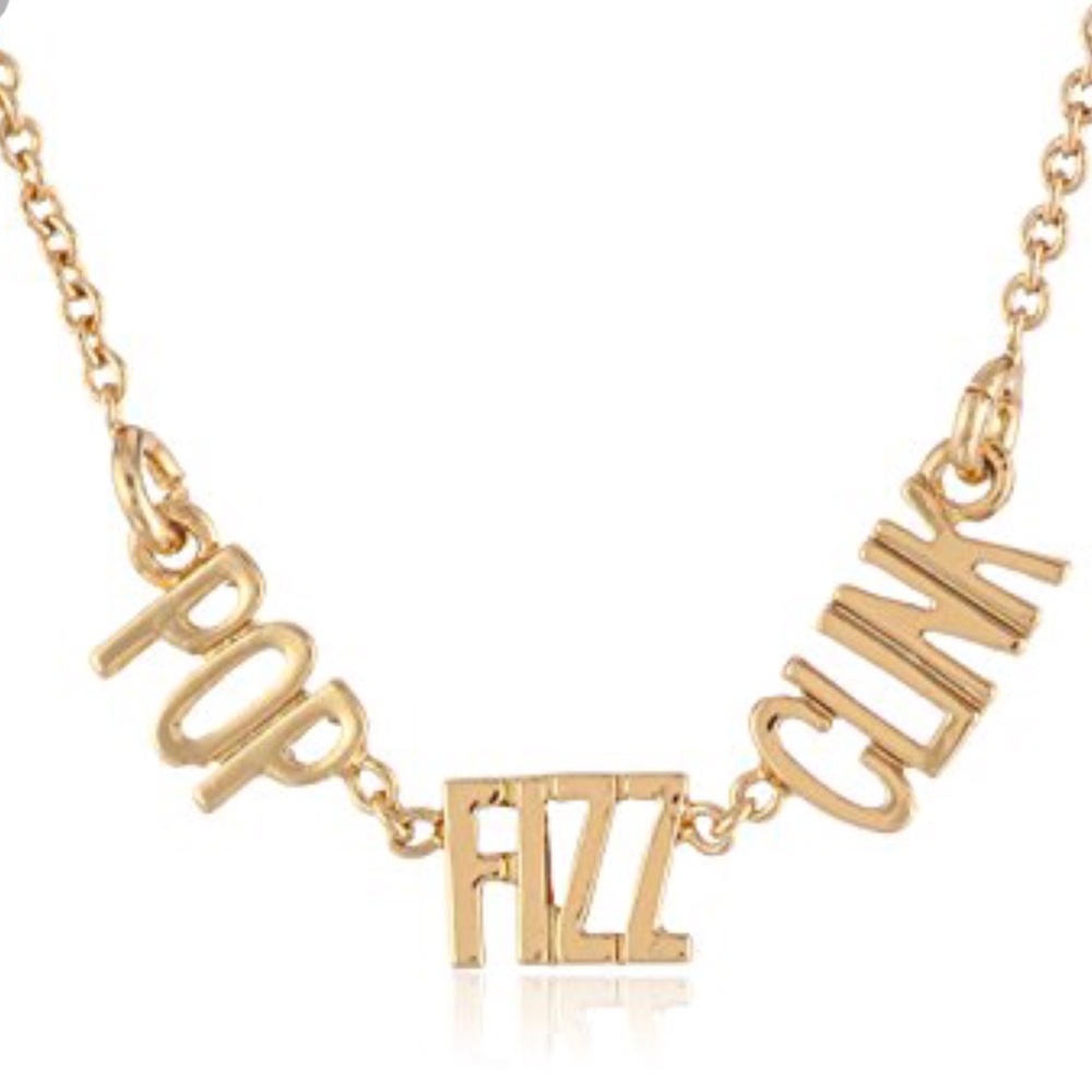 Kate Spade POP FIZZ CLINK necklace